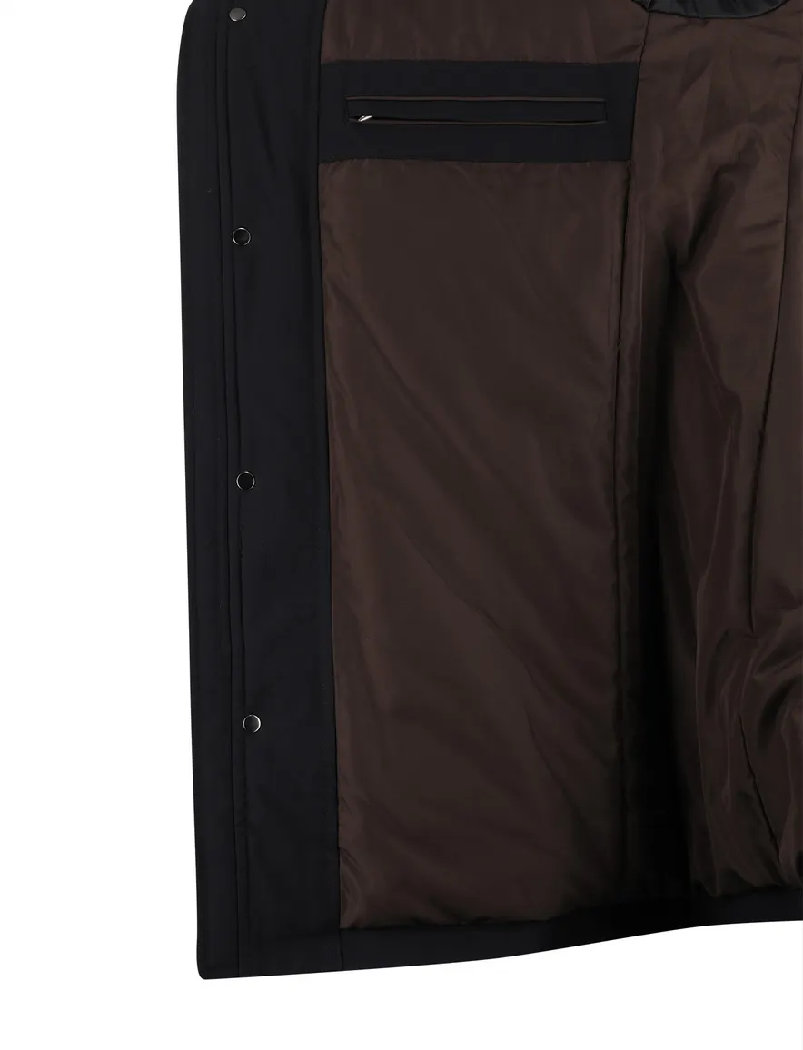 Bugatti winterjas donkerblauw