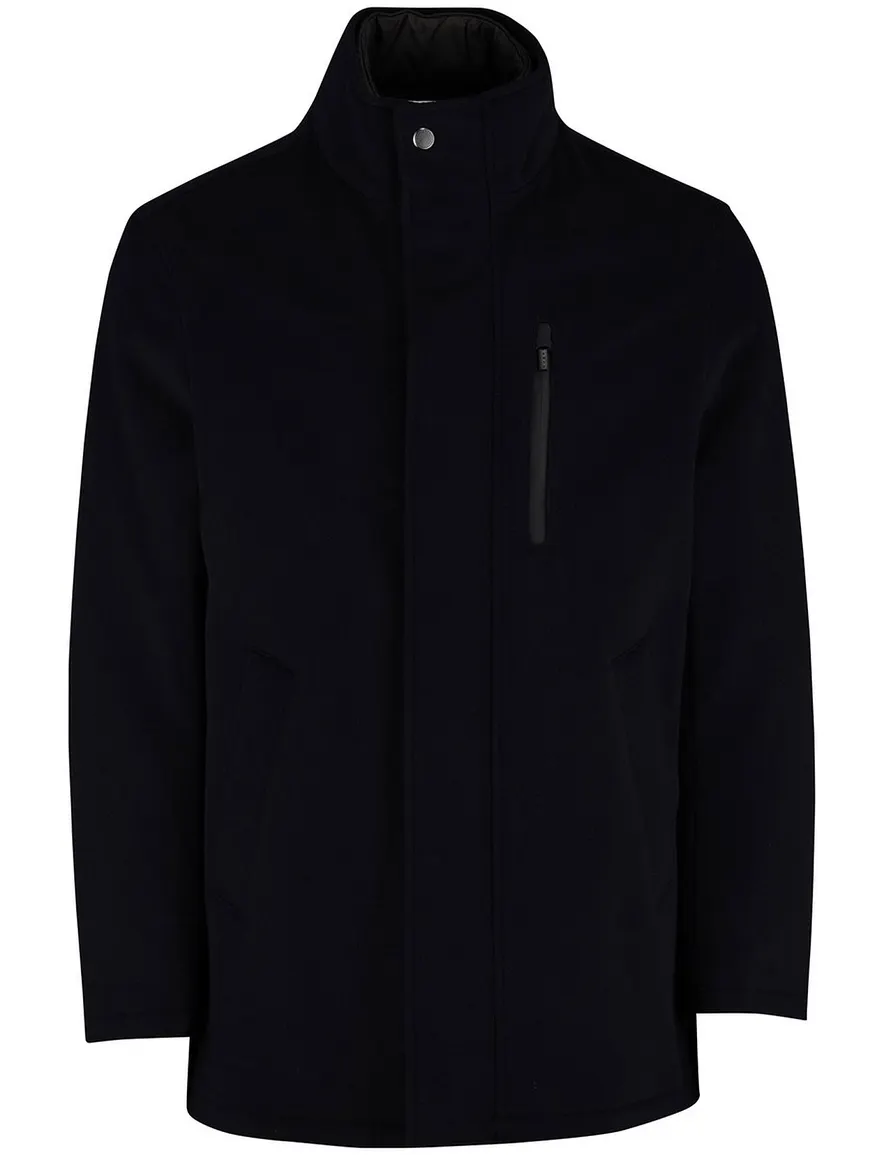 Bugatti winterjas donkerblauw waterdicht