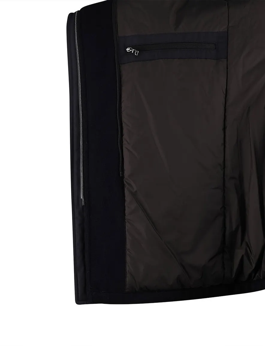 Bugatti winterjas donkerblauw waterdicht