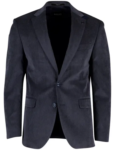 Digel normale fit colbert Digel Ezzo-G donkerblauw effen