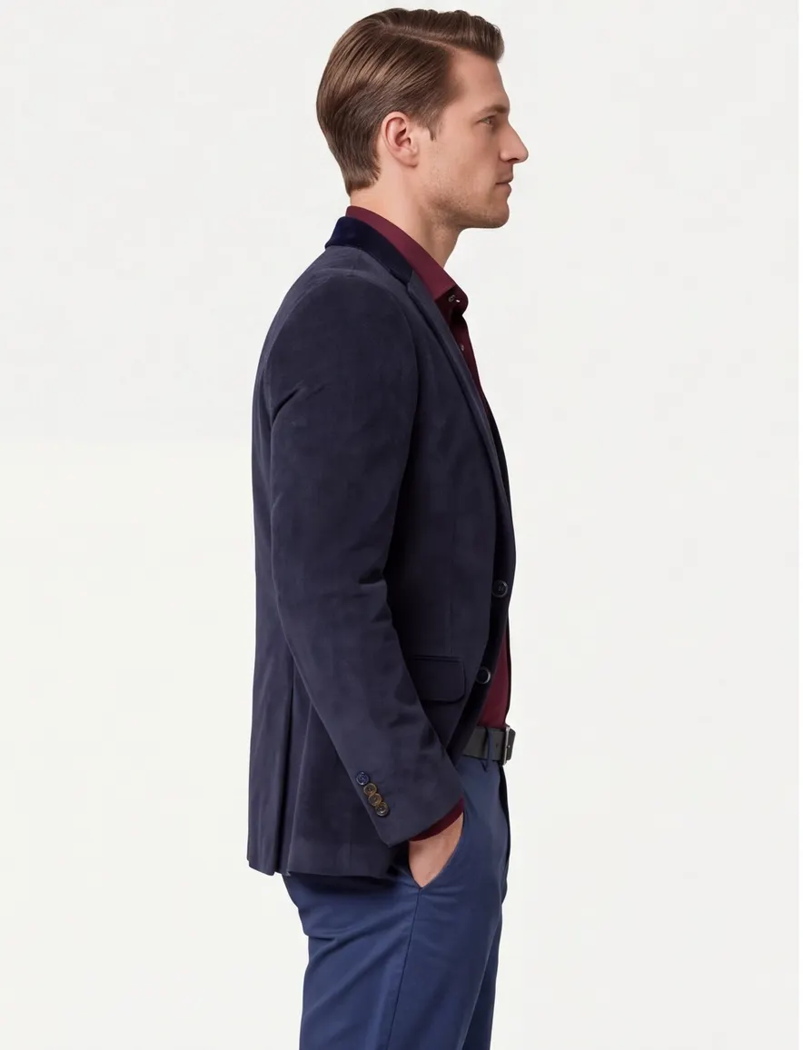 colbert donkerblauw Digel Ezzo-G