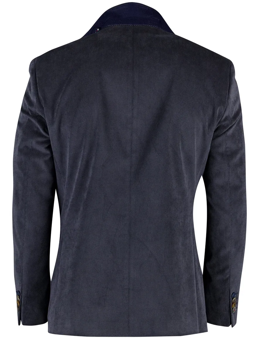 Digel Ezzo-G colbert donkerblauw effen normale fit