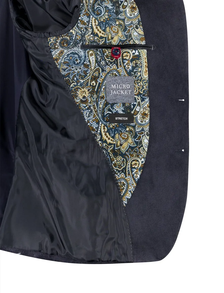 Digel Ezzo-G colbert donkerblauw effen normale fit