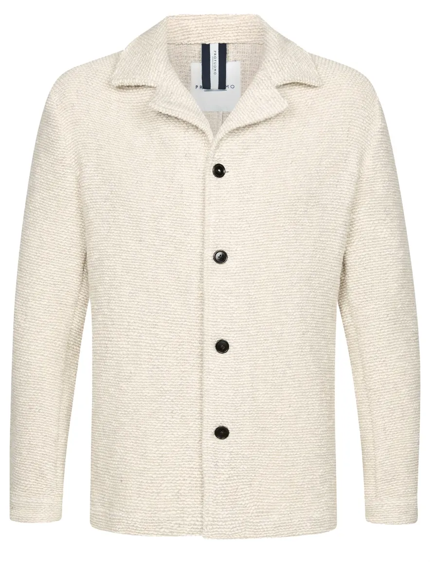 Overshirt creme Profuomo