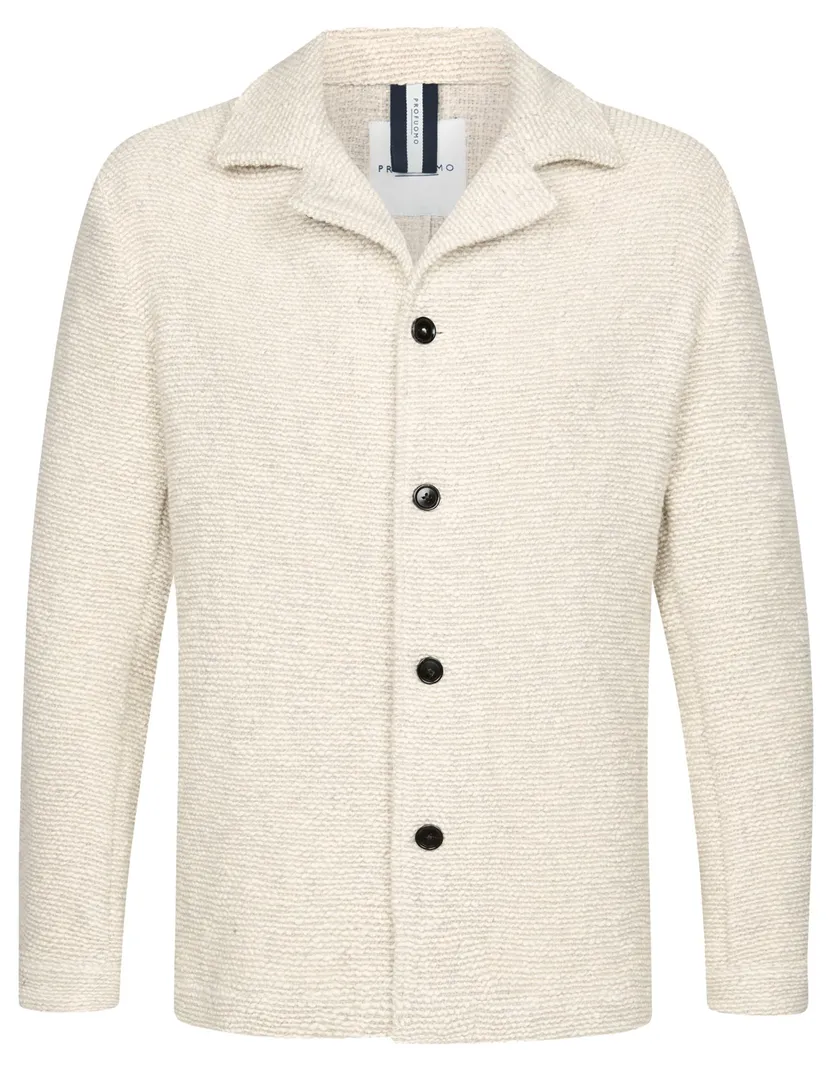 Overshirt Profuomo creme