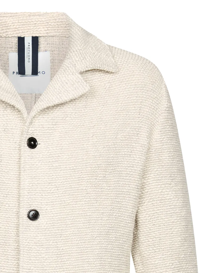 Overshirt creme Profuomo