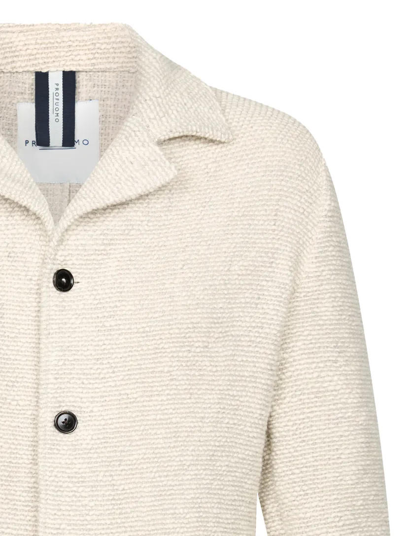 Overshirt Profuomo creme