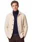 Profuomo vest beige effen wol normale fit