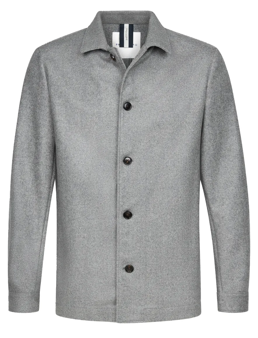 Overshirt grijs Profuomo