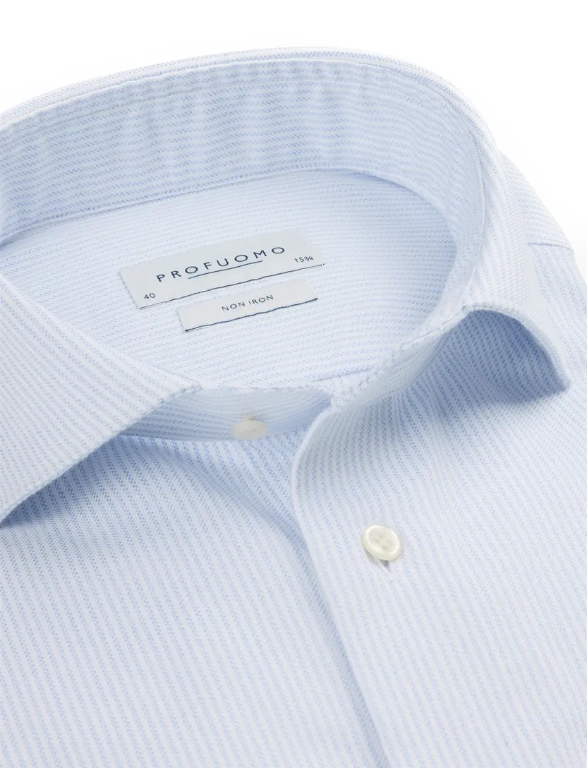 business overhemd Profuomo lichtblauw