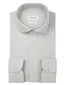 Profuomo overhemd strijkvrij beige