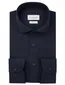 Profuomo overhemd strijkvrij navy