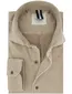 Overhemd Profuomo beige corduroy