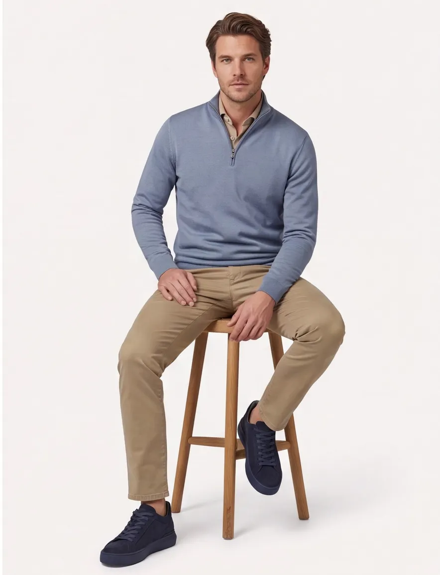 trui blauw Profuomo