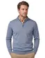 Profuomo half zip trui blauw
