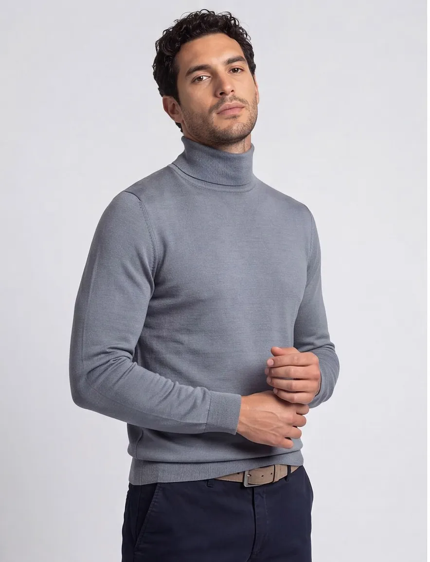 Profuomo coltrui blauw wol