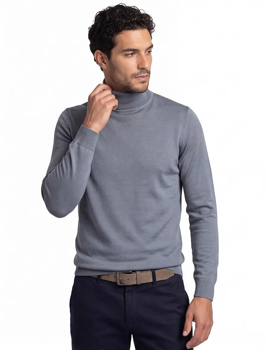 Profuomo coltrui blauw wol