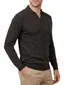 polo lange mouw bruin Profuomo