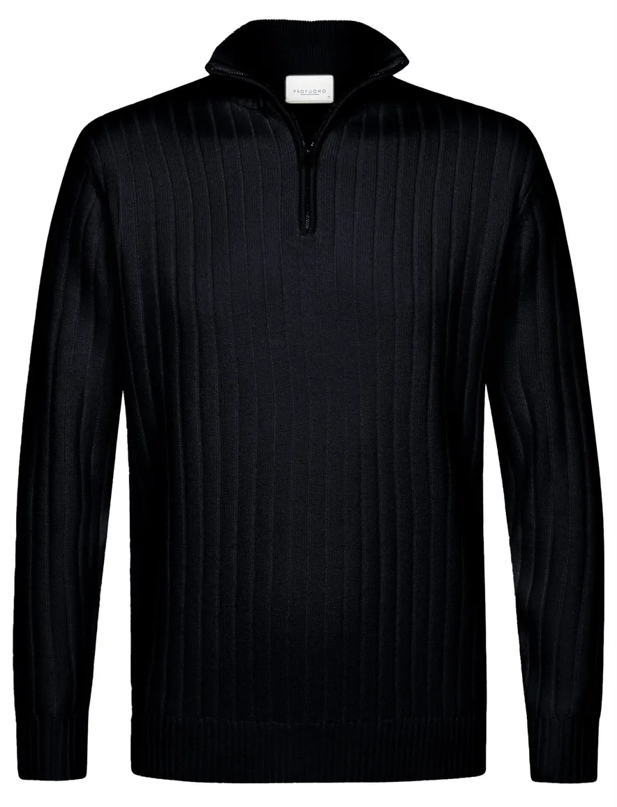 trui donkerblauw Profuomo