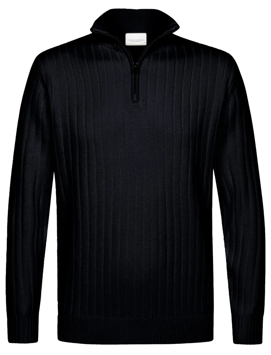 trui donkerblauw Profuomo