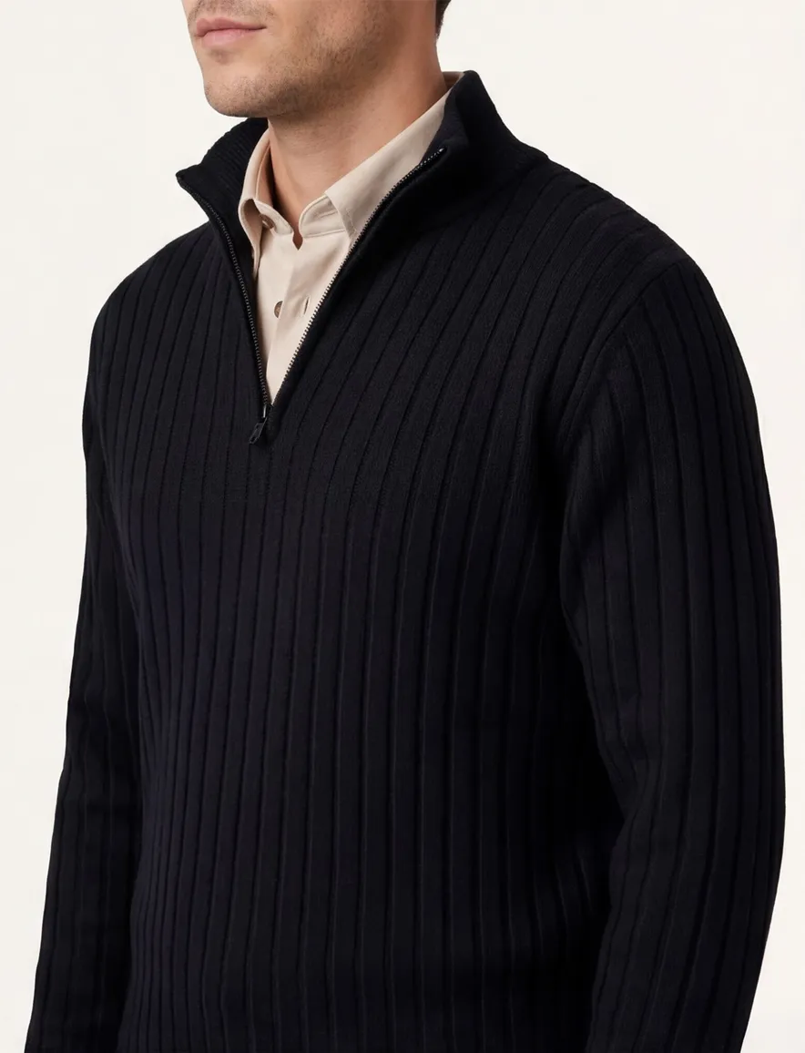 trui donkerblauw Profuomo