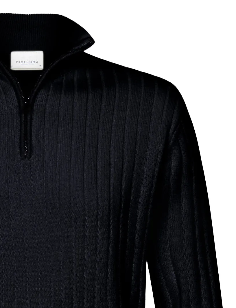 trui donkerblauw Profuomo