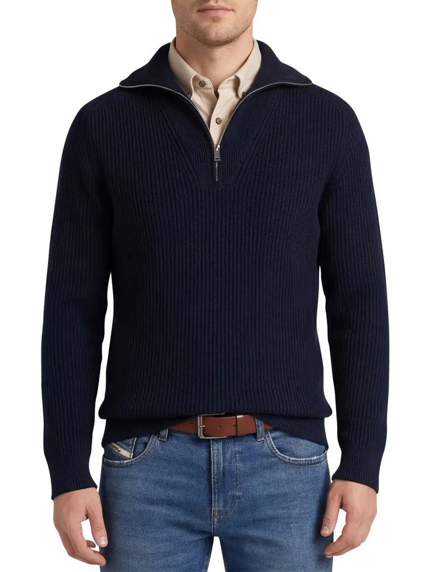 Profuomo trui donkerblauw