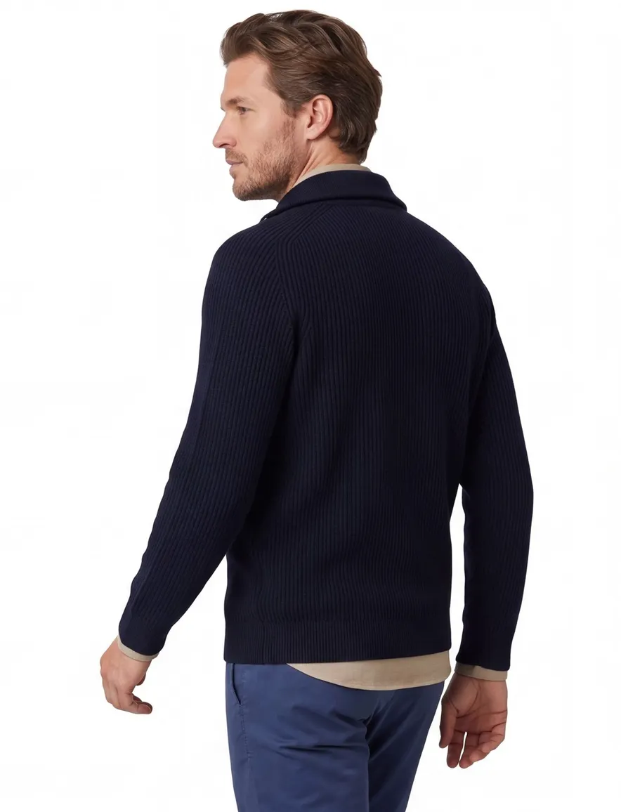 trui donkerblauw Profuomo