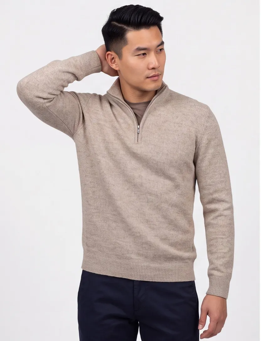 trui Profuomo beige