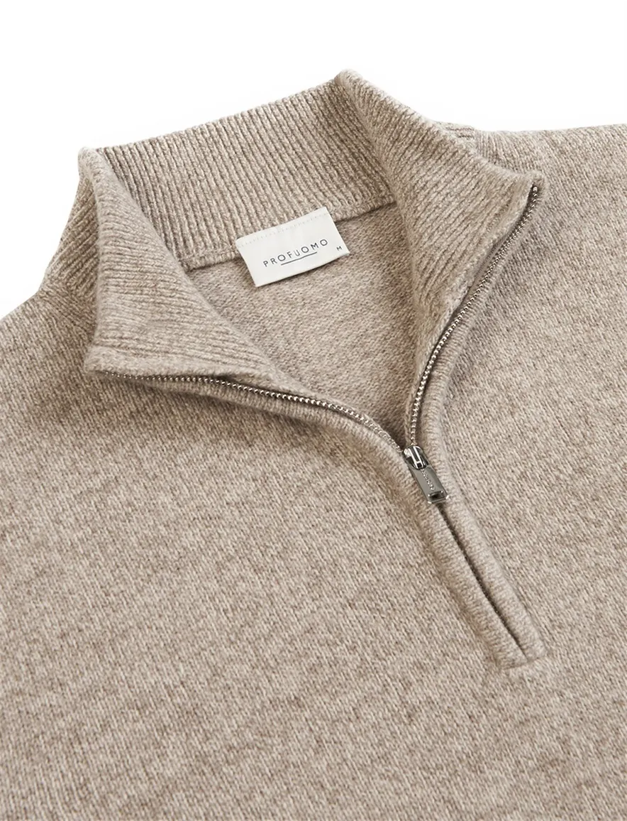 trui beige Profuomo