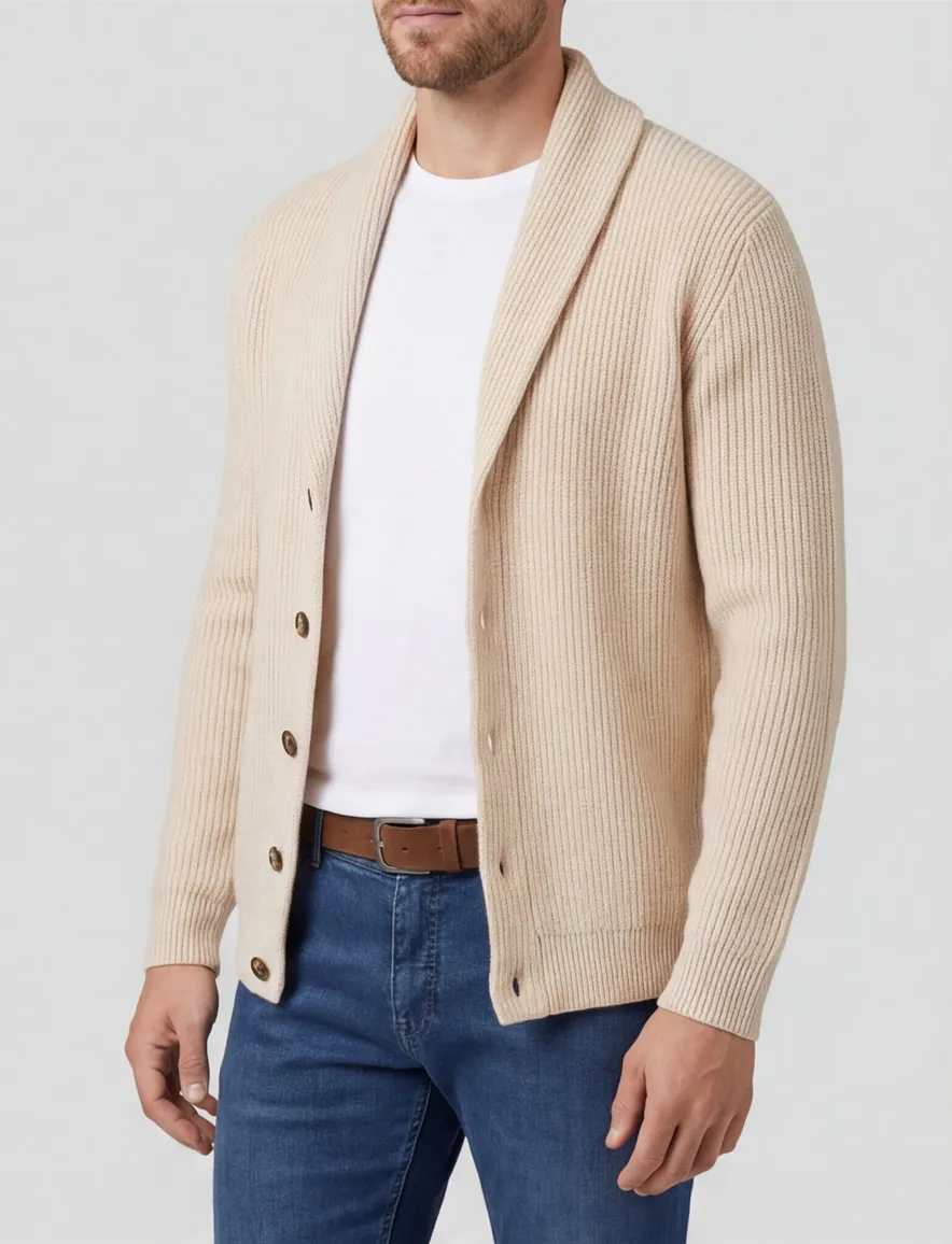 vest creme Profuomo