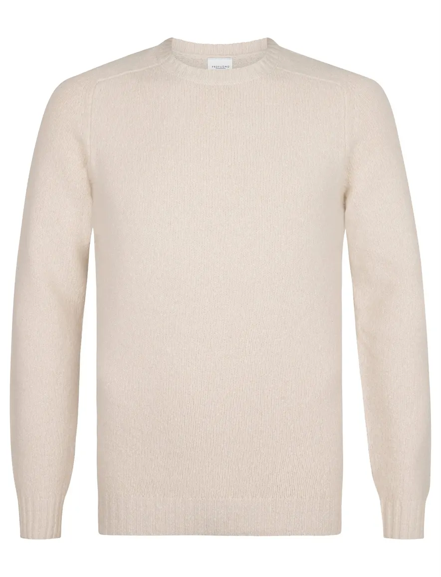 trui beige Profuomo