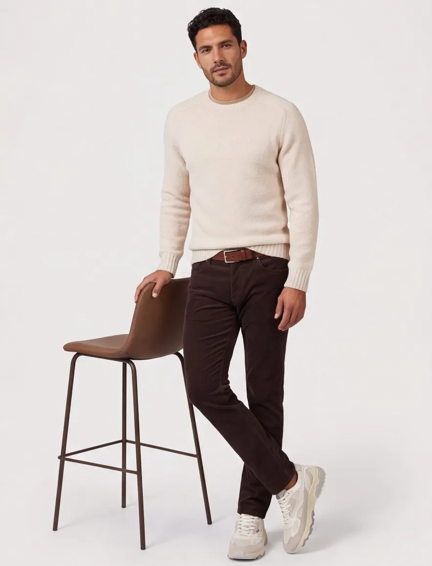 trui beige Profuomo