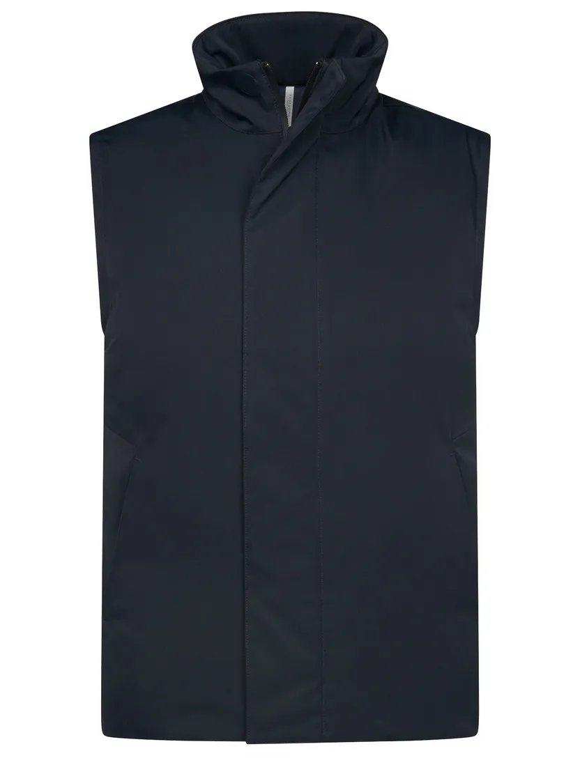 bodywarmer Profuomo donkerblauw normale fit
