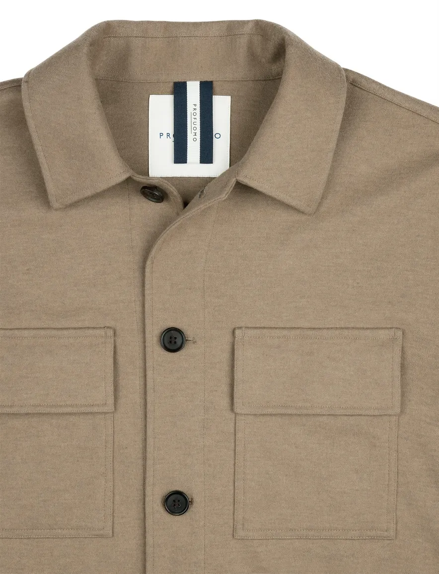 Overshirt beige Profuomo