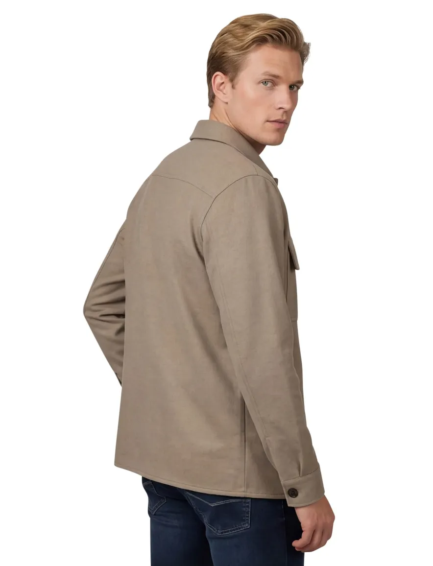 Overshirt beige Profuomo