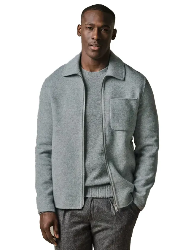 Overshirt grijs Profuomo