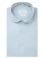 Profuomo overhemd blauw strijkvrij casual