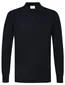 polo lange mouw donkerblauw Profuomo