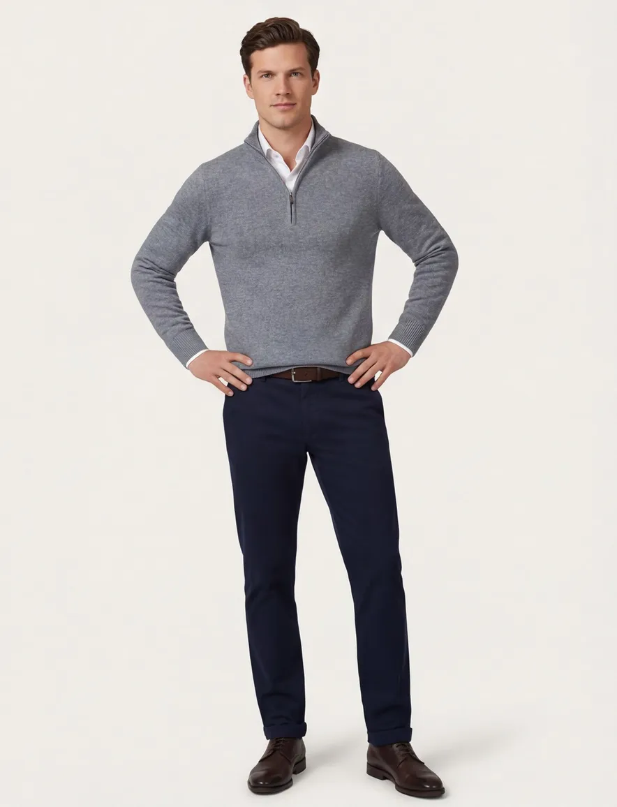 trui blauw Profuomo