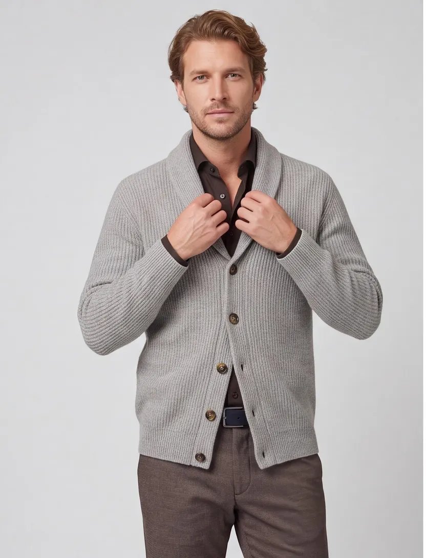 vest Profuomo grijs