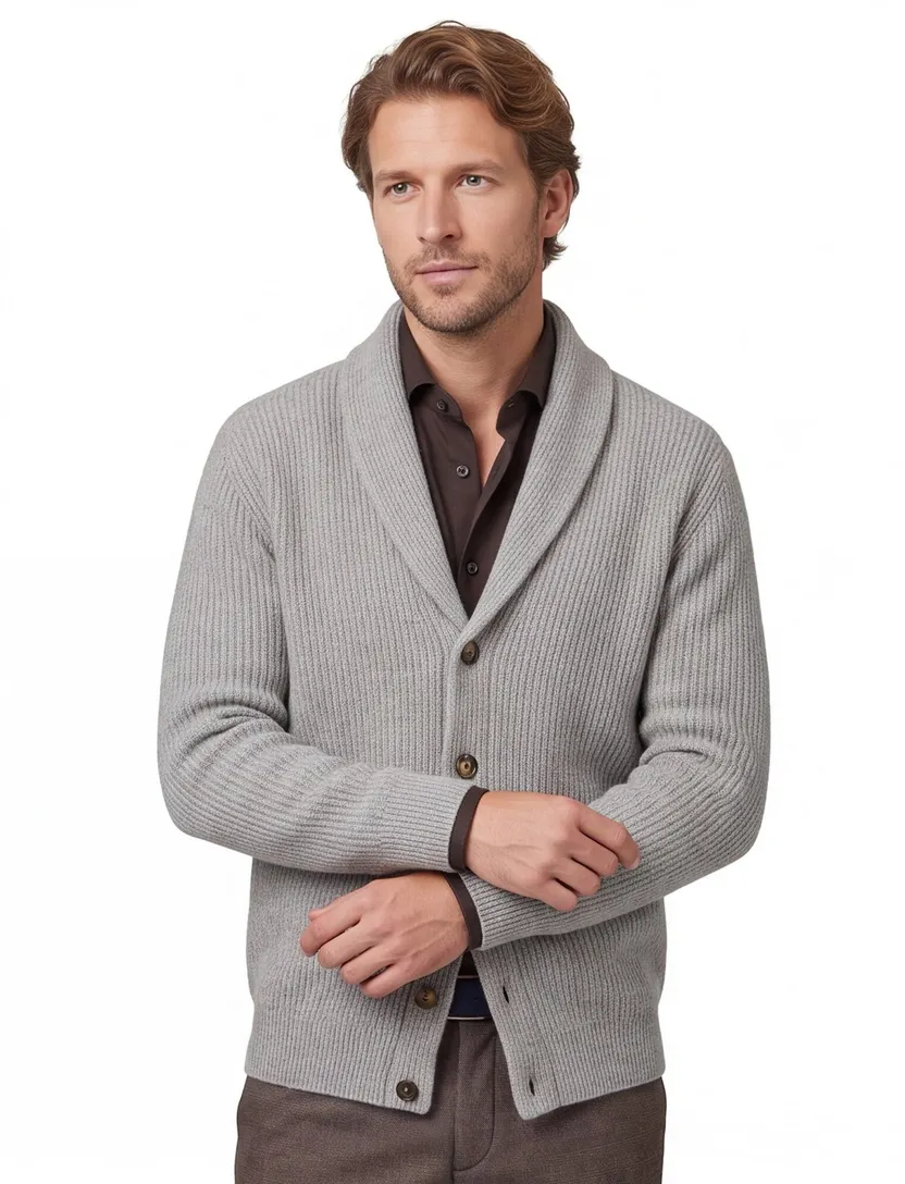 vest Profuomo grijs