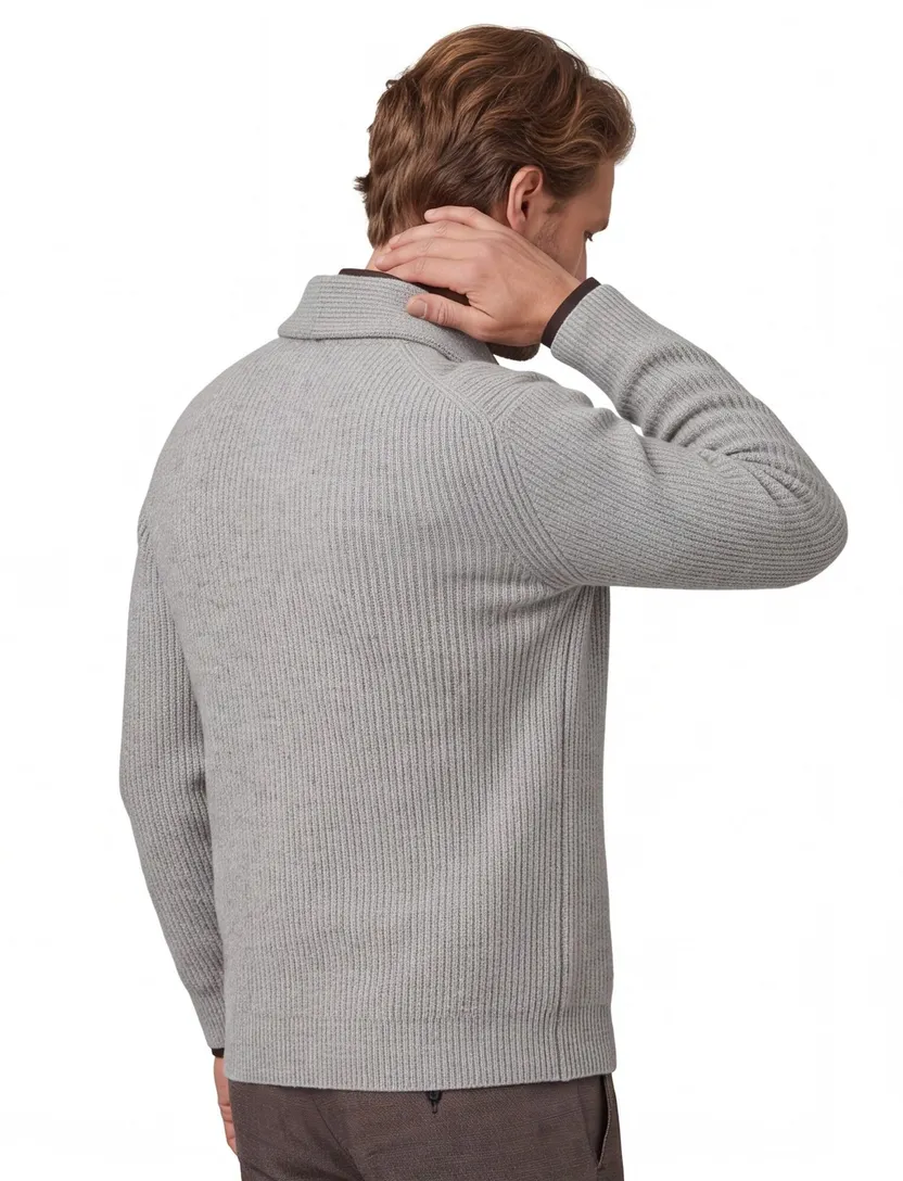 vest Profuomo grijs