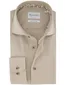 Michaelis overhemd ml 5 beige strijkvrij 100% katoen
