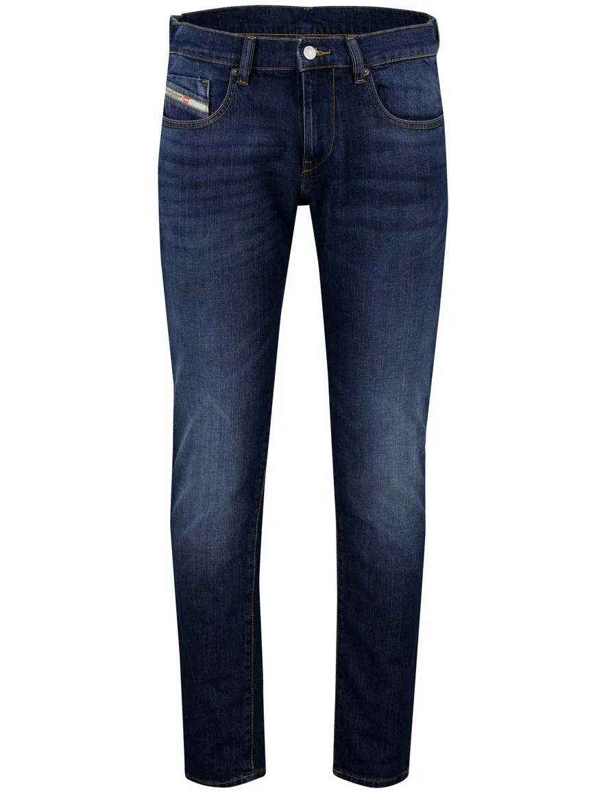 Diesel D-strukt slim fit jeans donkerblauw