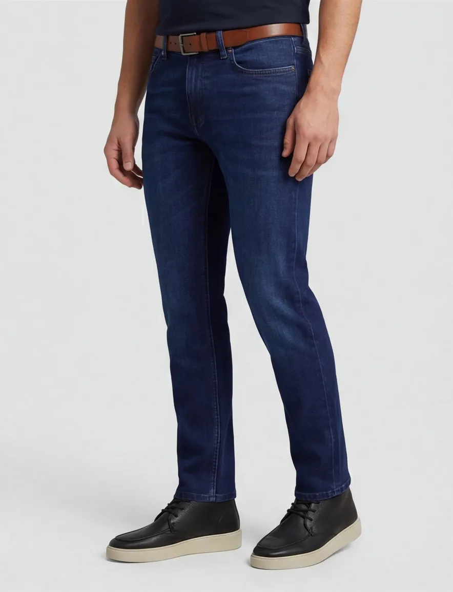 Diesel D-strukt slim fit jeans donkerblauw