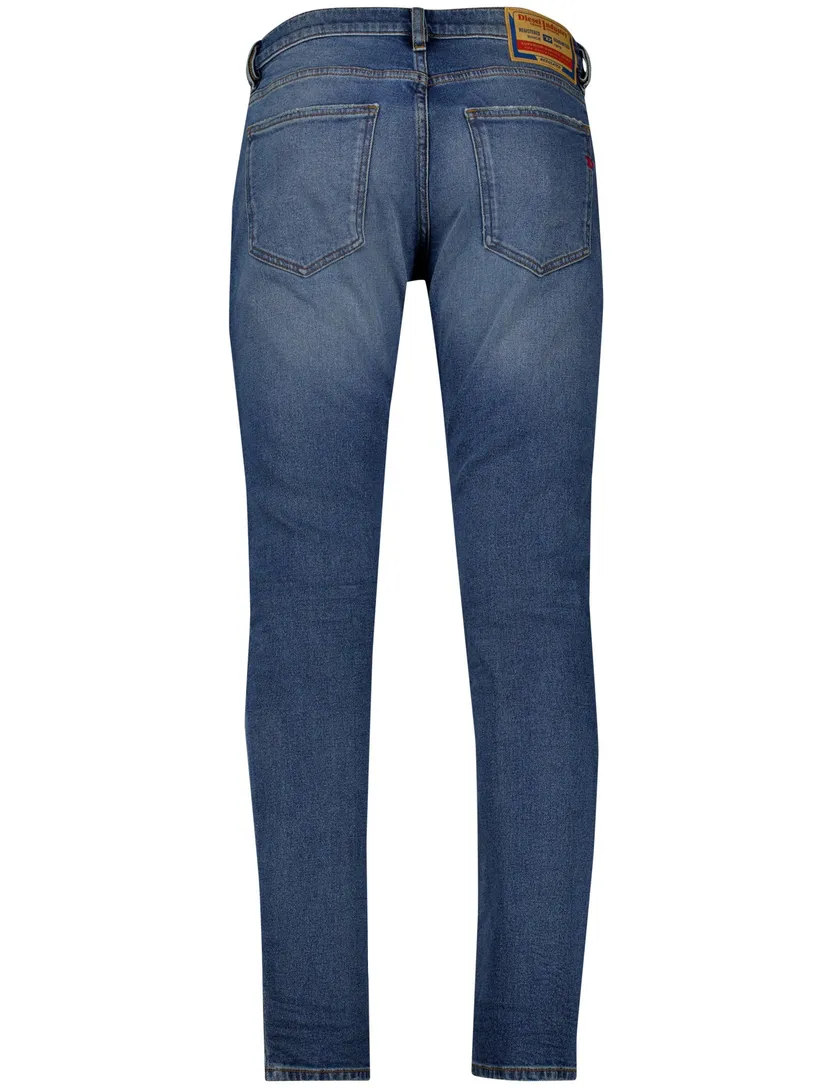 Diesel D-strukt slim fit blauw denim