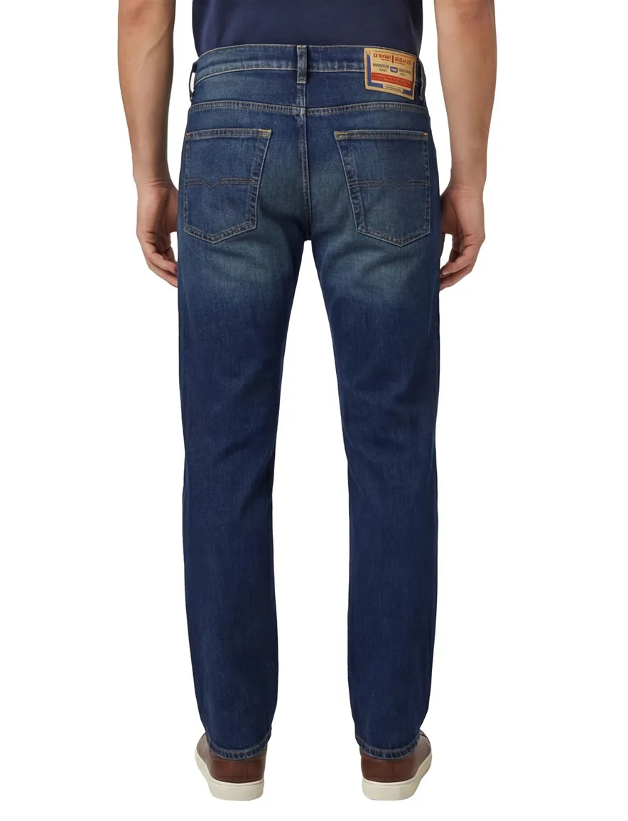 Diesel D-Finitive regular fit denim donkerblauw