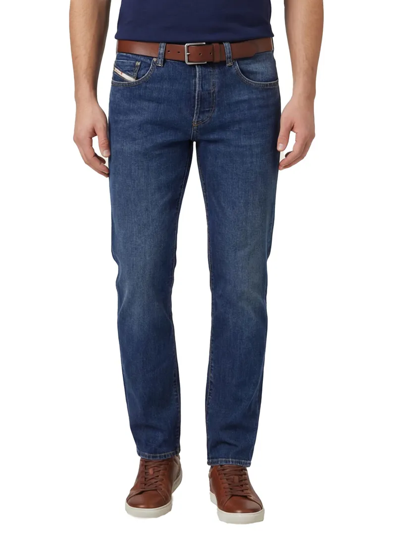 Diesel D-Finitive denim regular fit blauw