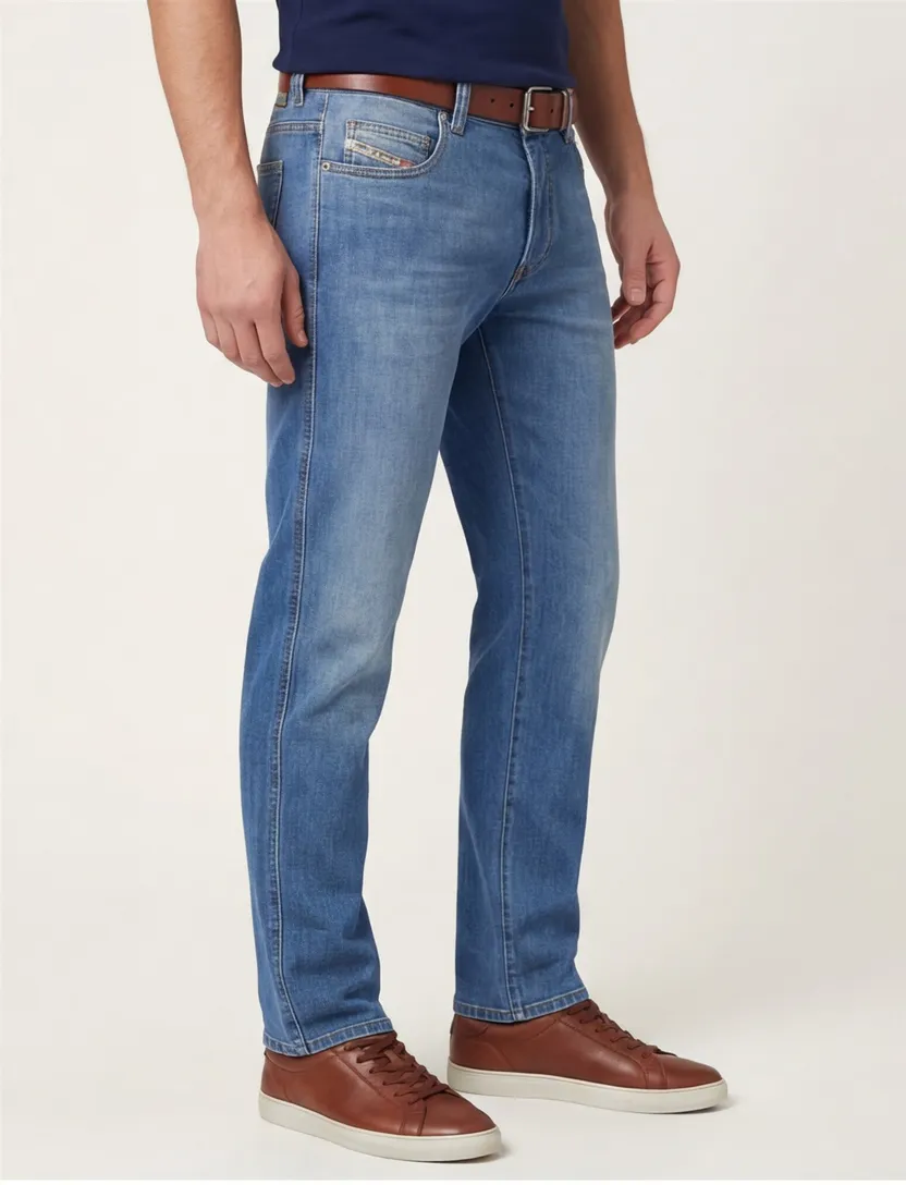 Diesel jeans slim fit d-vyl blauw denim